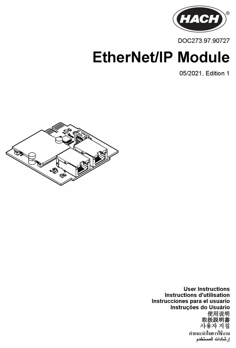 Hach SC4500 User manual