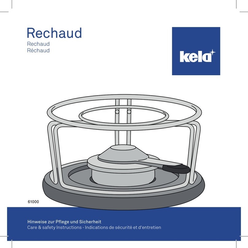 Kela Rechaud Installation instructions