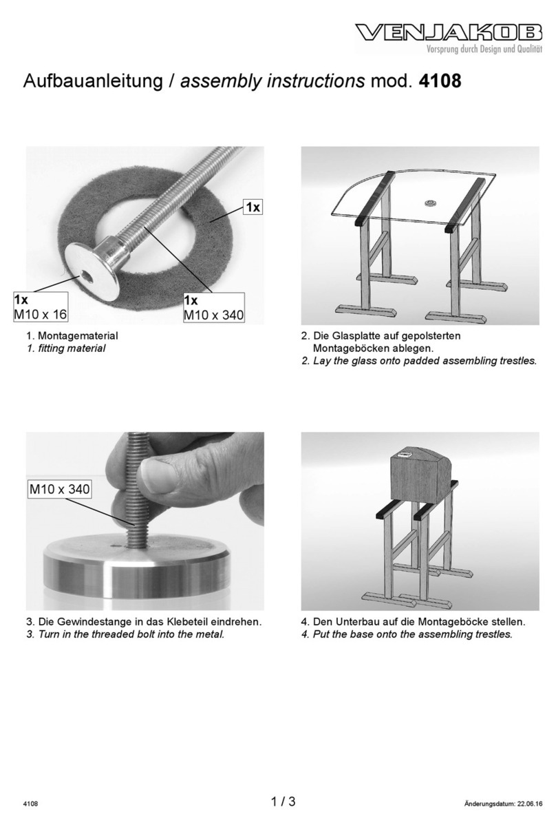 Venjakob 4108 User manual