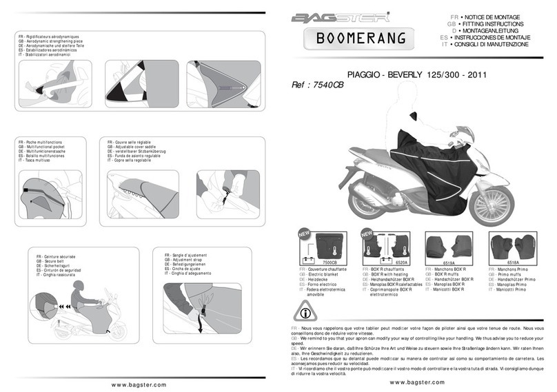 Bagster 7540CB Fitting instructions