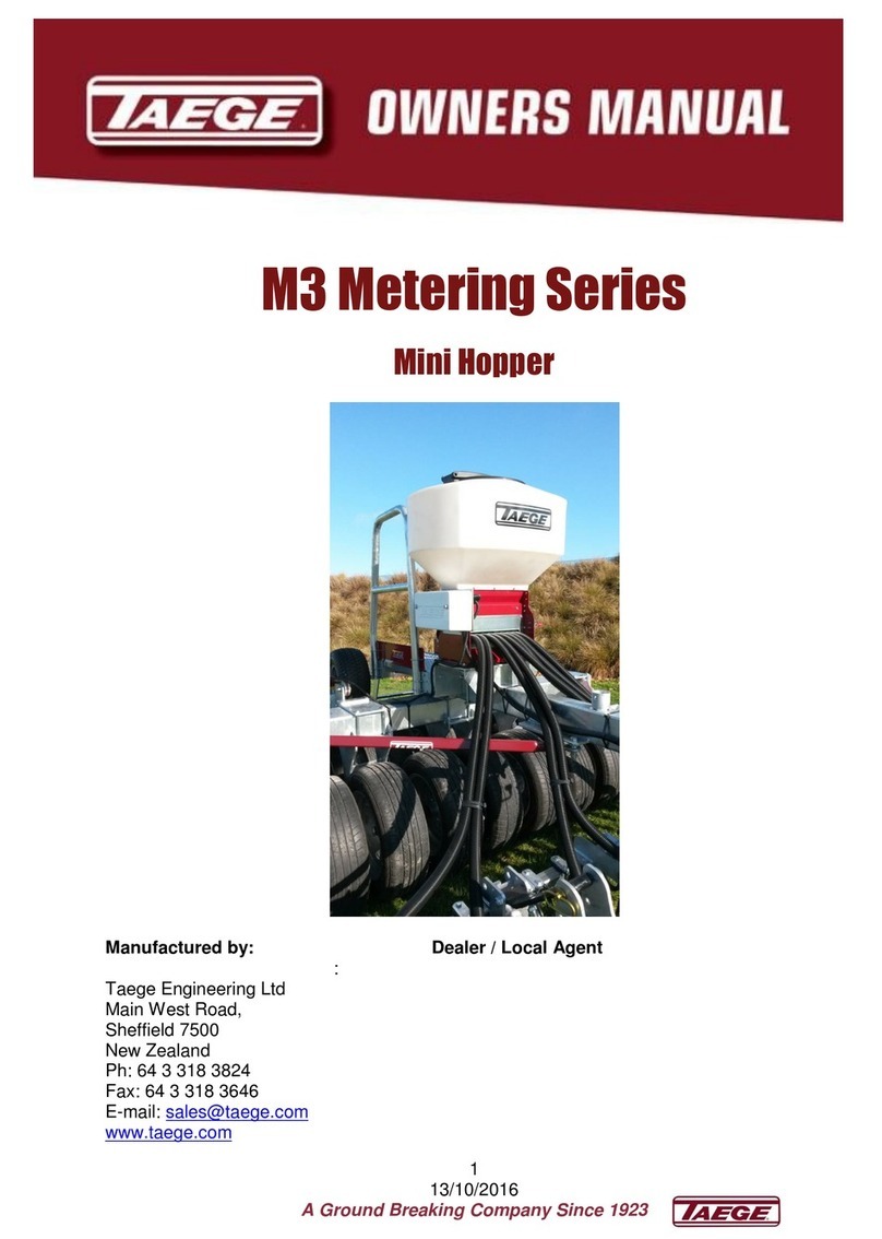 Taege M3 Series owner's manual