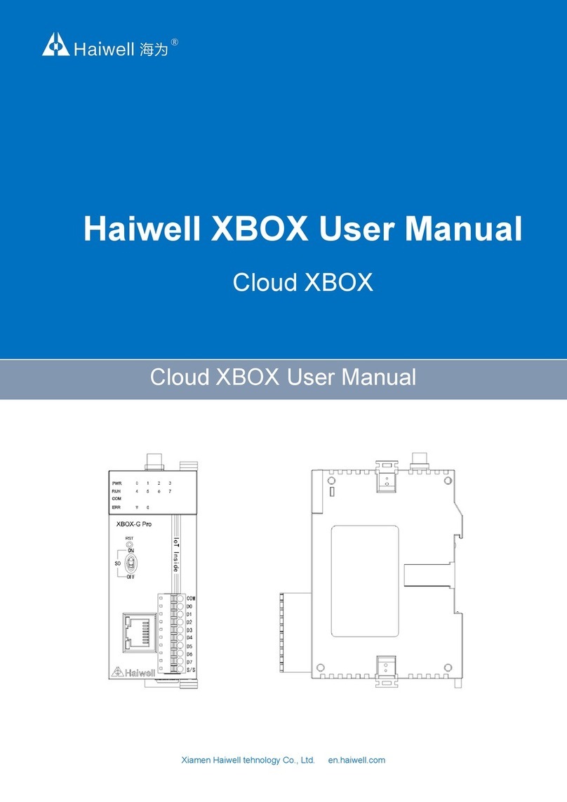 Haiwell XBOX user manual