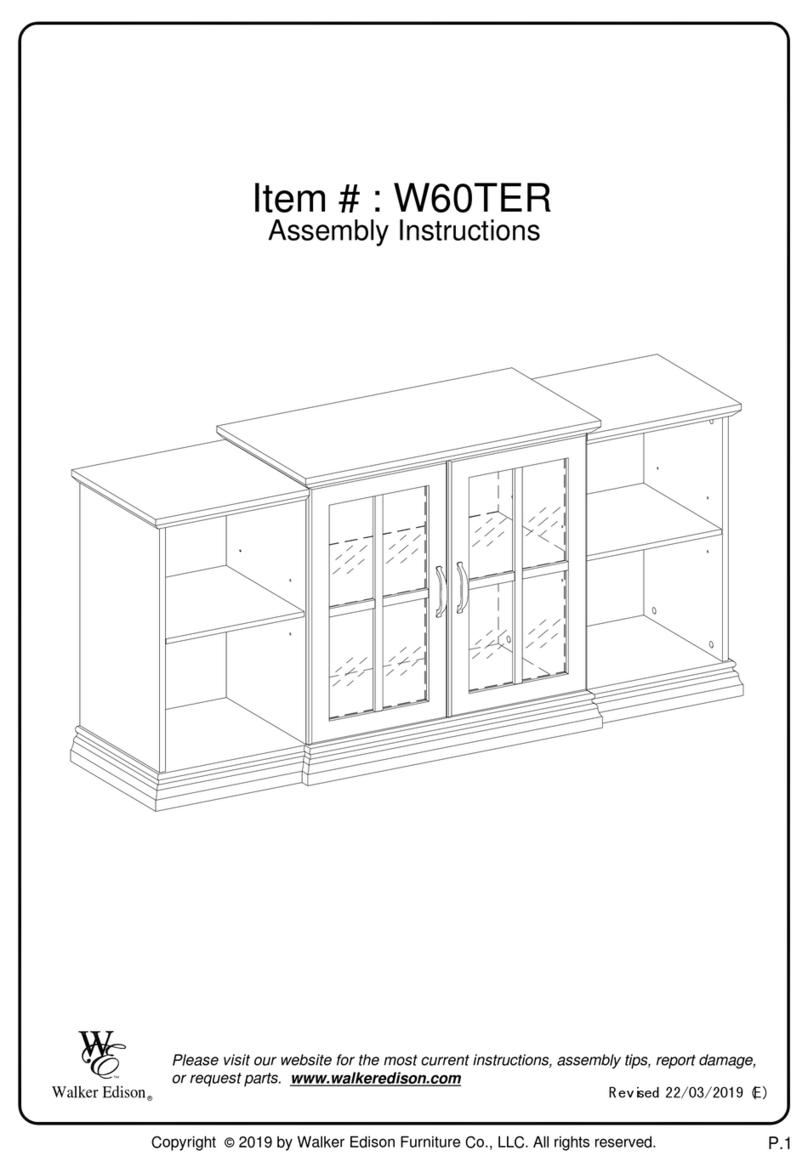 Walker Edison W60TER User manual Walker Edison W60TER User manual