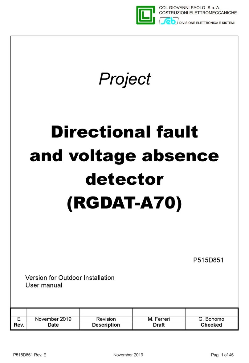 SEB RGDAT-A70 user manual