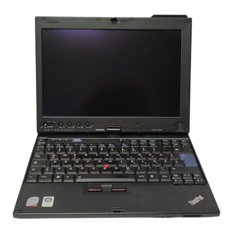 Lenovo ThinkPad X200 Tablet 7453 manual