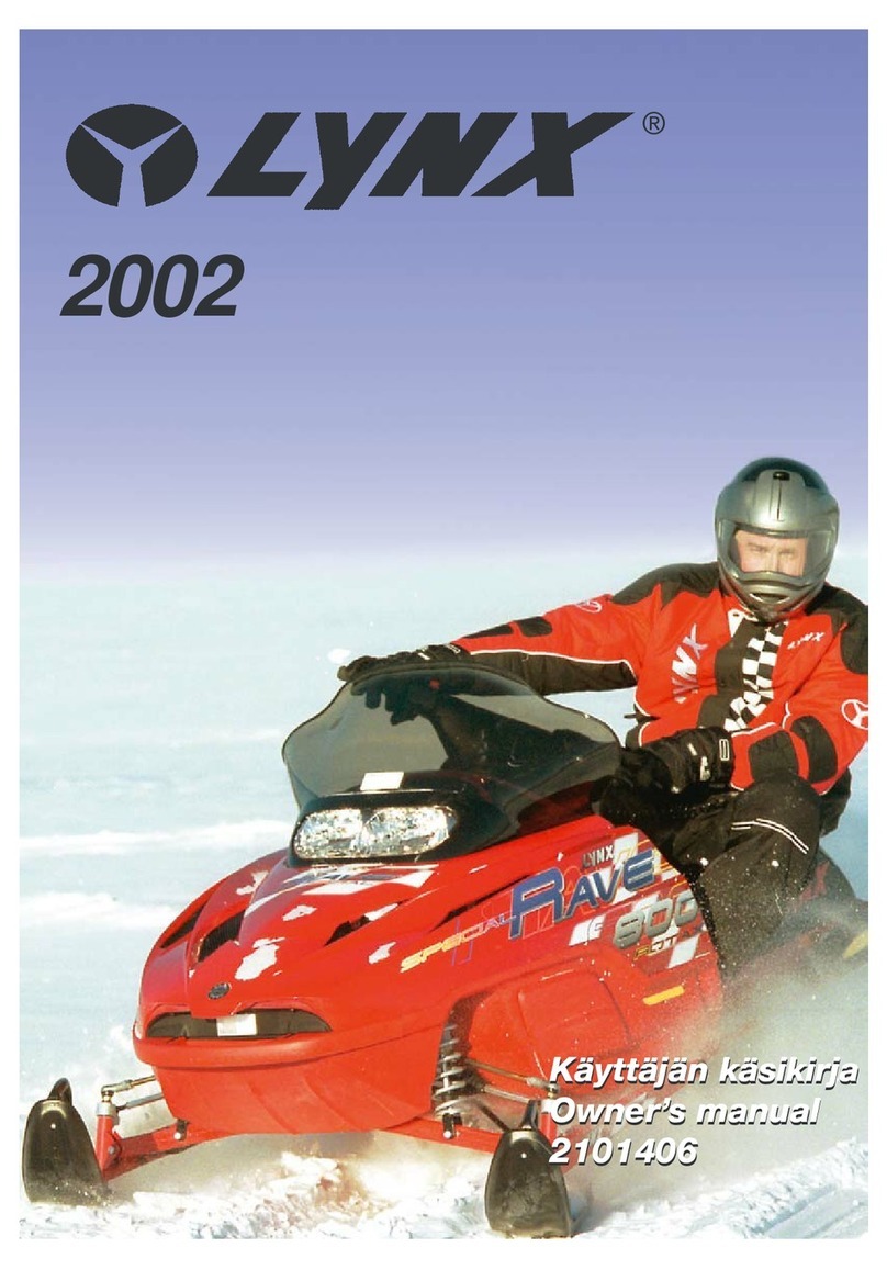 Lynx Enduro 400 F User manual