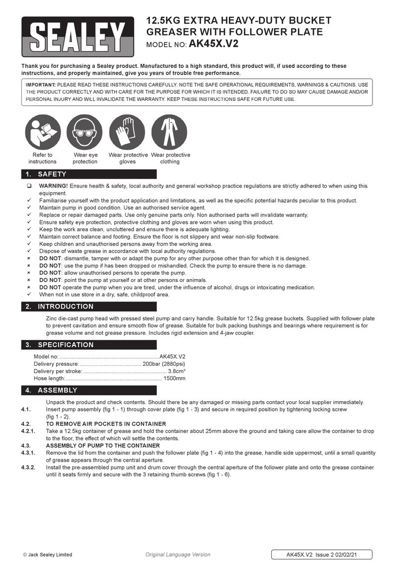 Sealey AK45X.V2 User manual