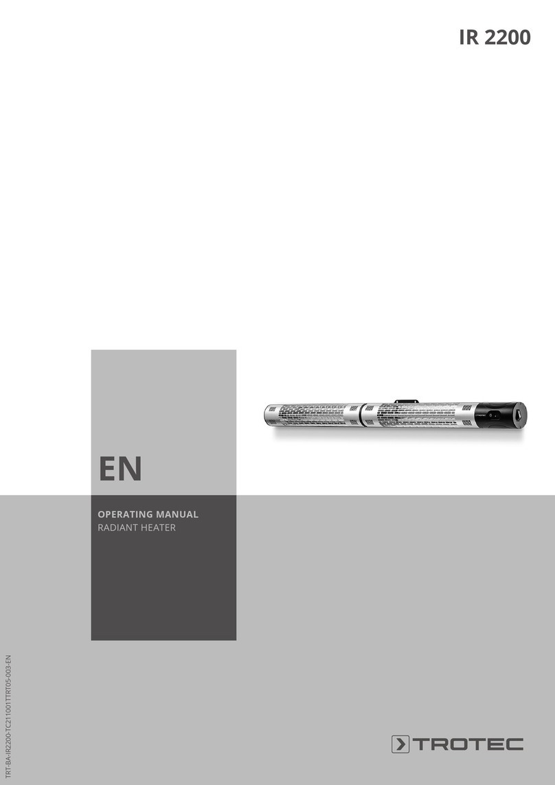 Trotec IR 2200 User manual