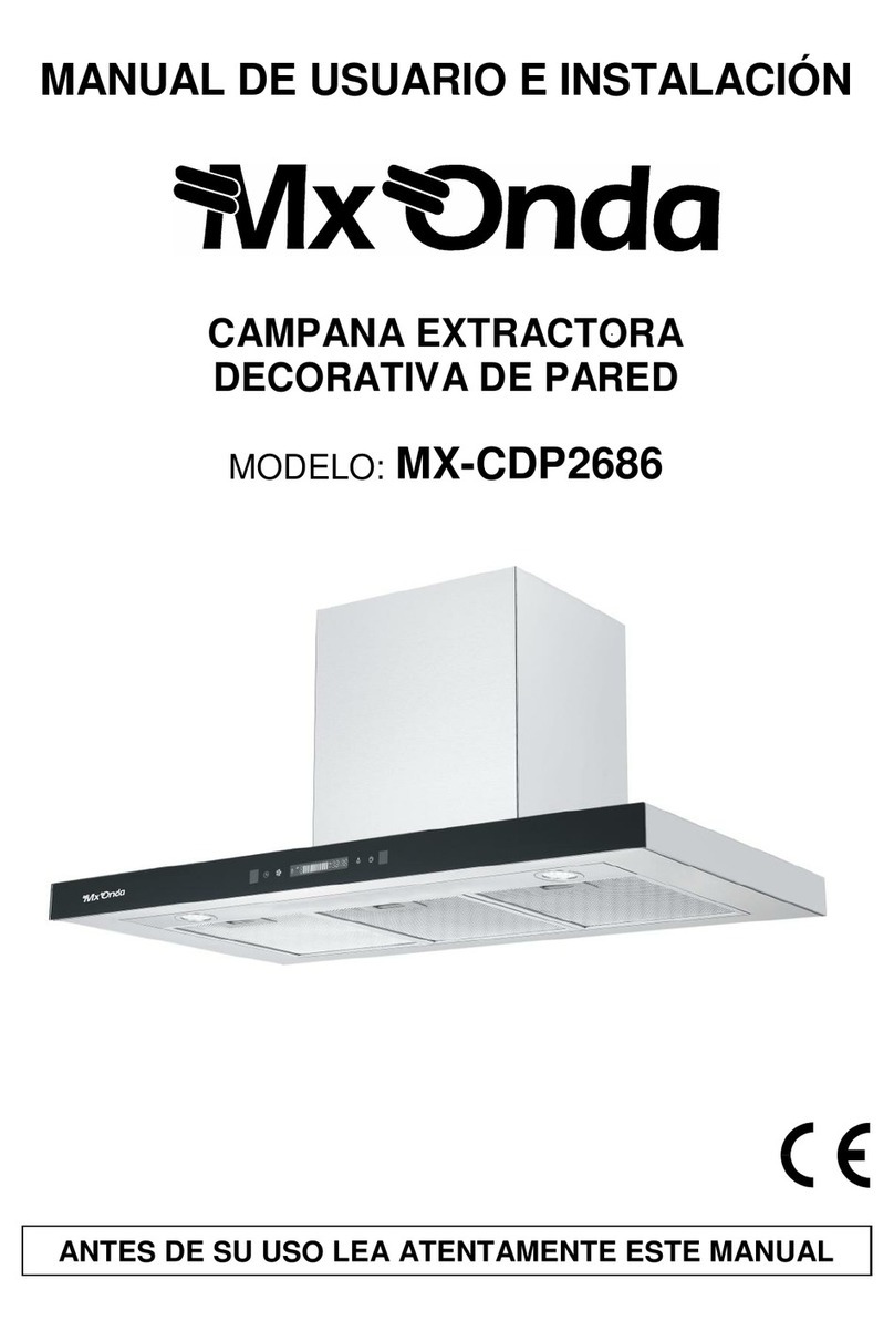 Mx Onda MX-CDP2686 User and installation manual