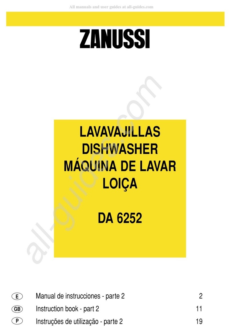 Zanussi DA6252 Instruction book