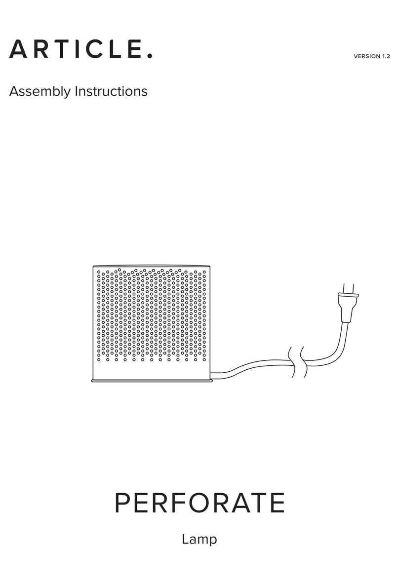 Article PERFORATE User manual
