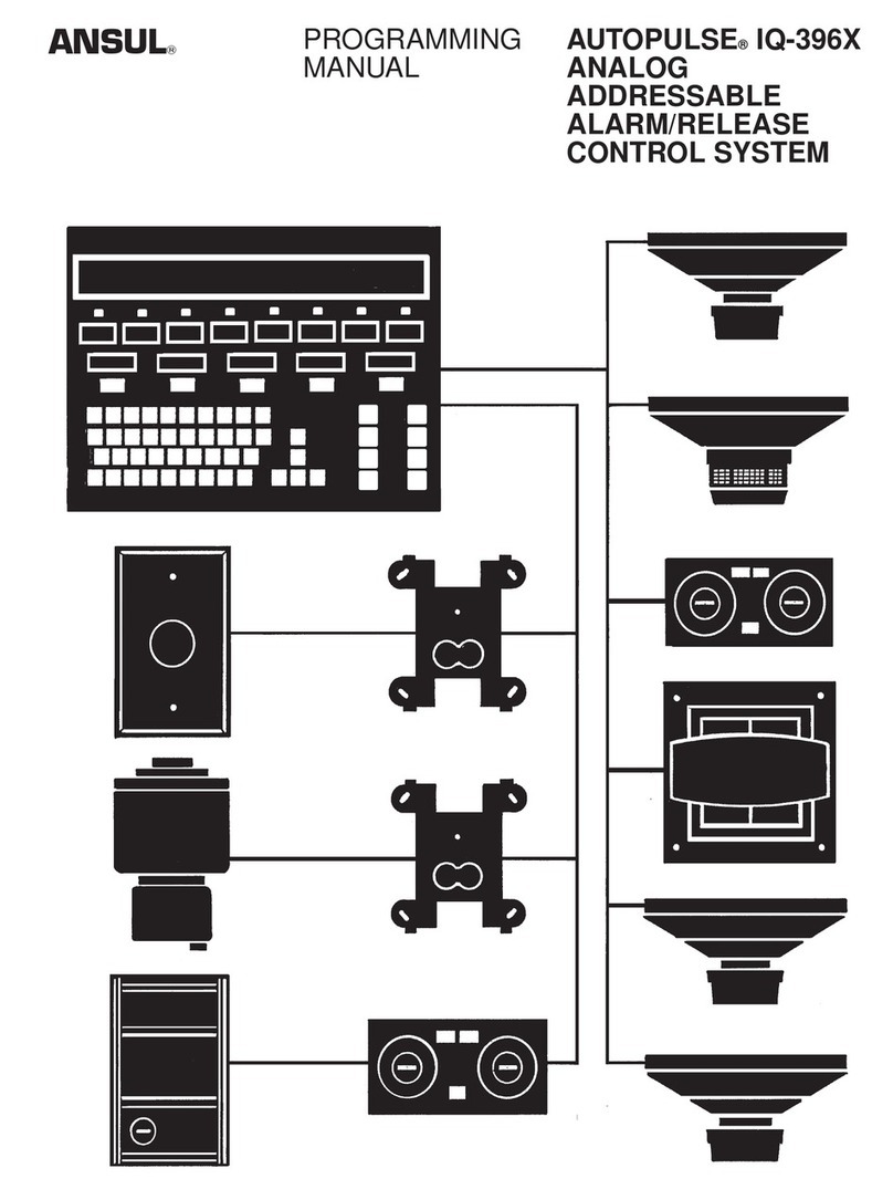 Ansul AUTOPULSE IQ-396X Owner's manual