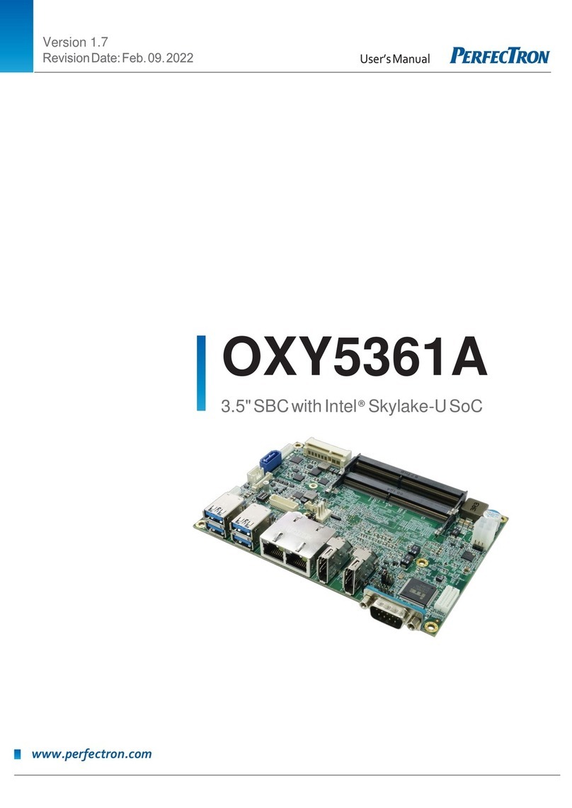 PerfecTron OXY5361A user manual