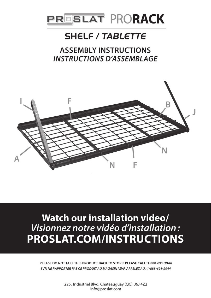 Proslat ProRack User manual Proslat ProRack User manual