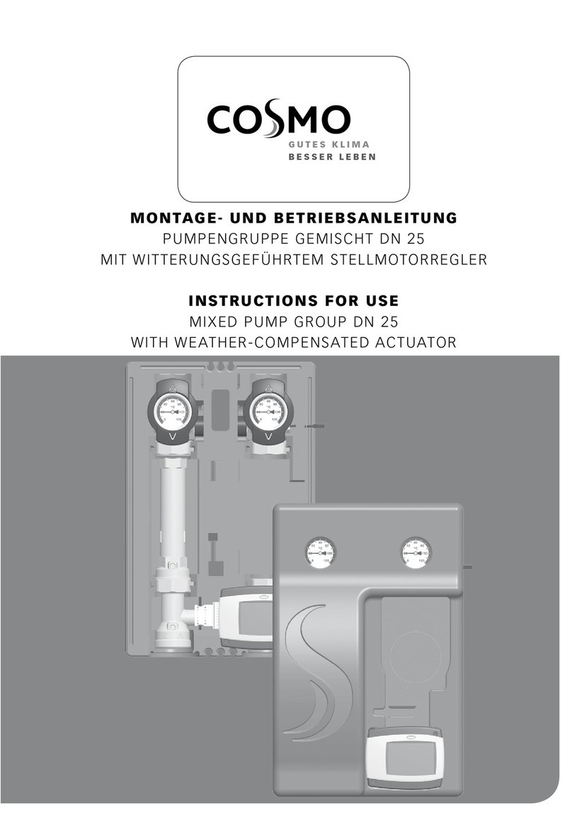 Cosmo DN 25 User manual