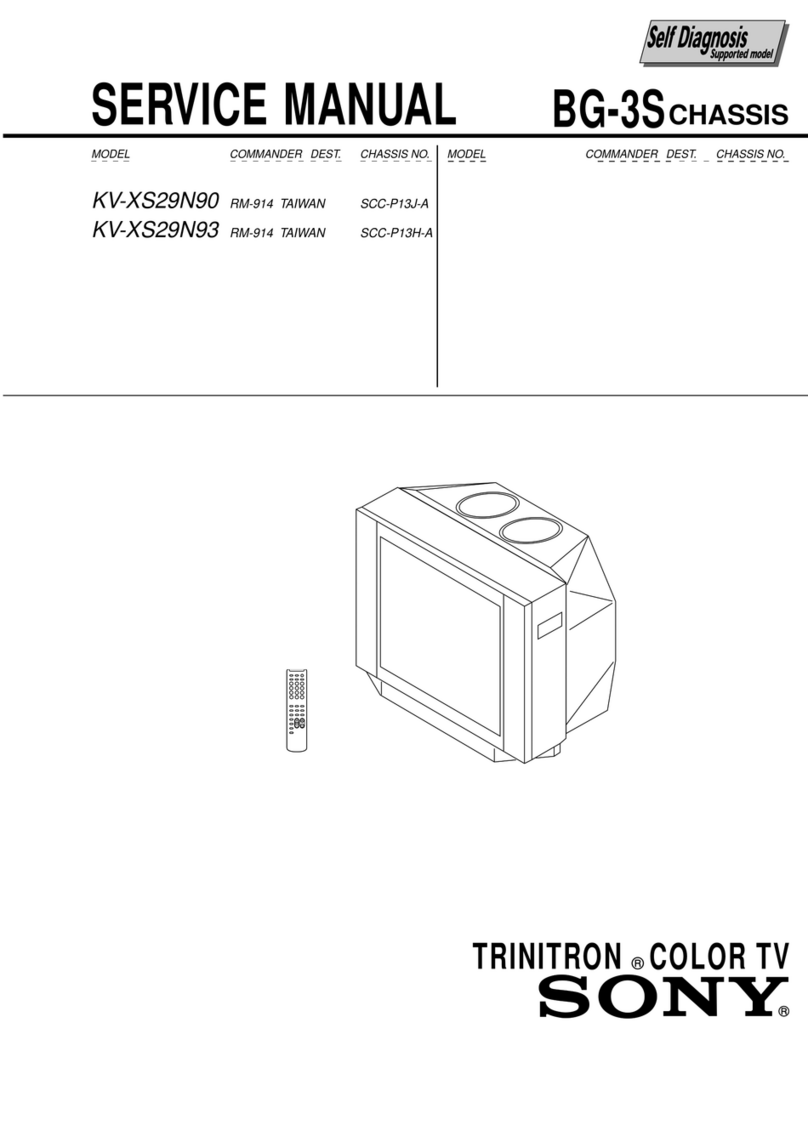 Sony TRINITRON KV-XS29N90 User manual
