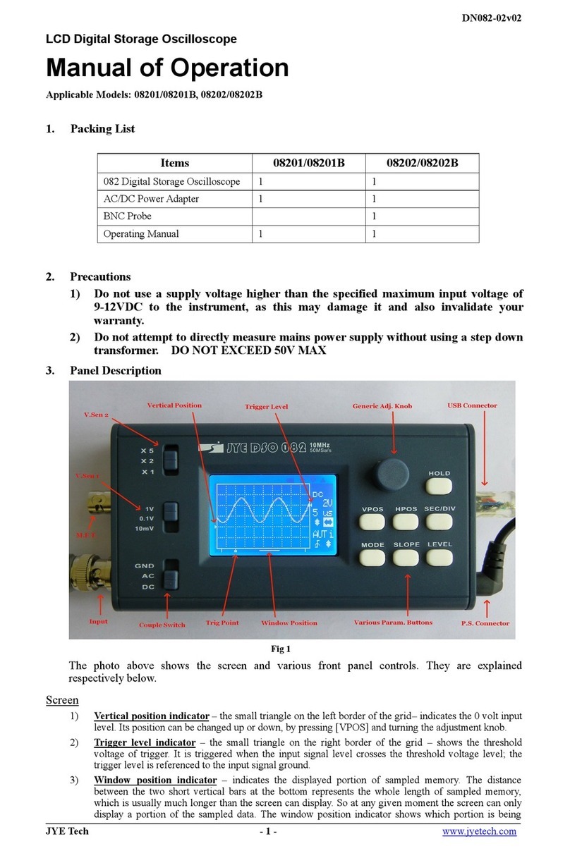 JYE DSO 082 manual