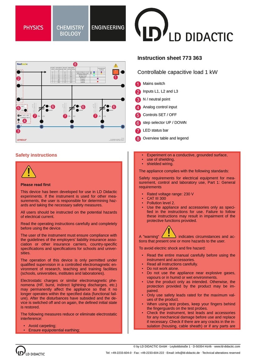 LD Didactic 773 363 instruction sheet LD Didactic 773 363 instruction sheet