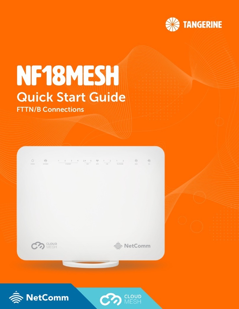Tangerine NF18MESH User manual
