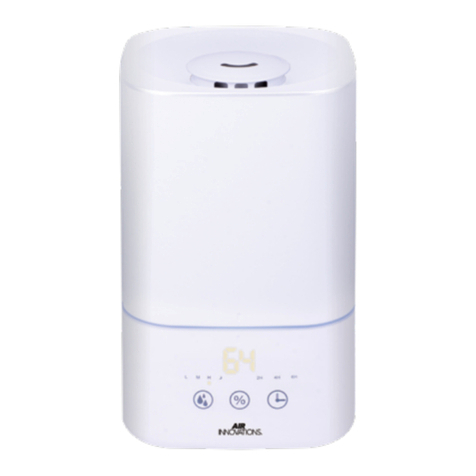 AIRINNOVATIONS CLEAN MIST AI-101 Instruction manual and  warranty information