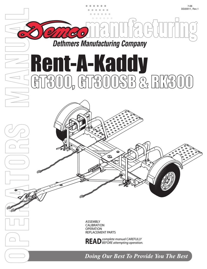 Demco GT300 User manual