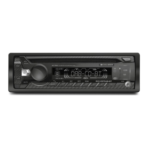 Caliber RCD237DAB-BT User manual