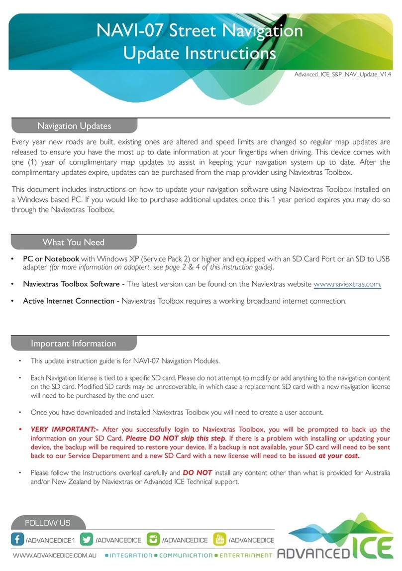 Advanced ICE NAVI-07 instructions