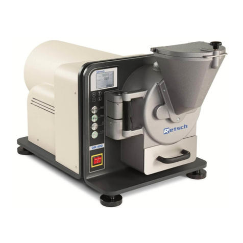 Retsch DM400 User manual