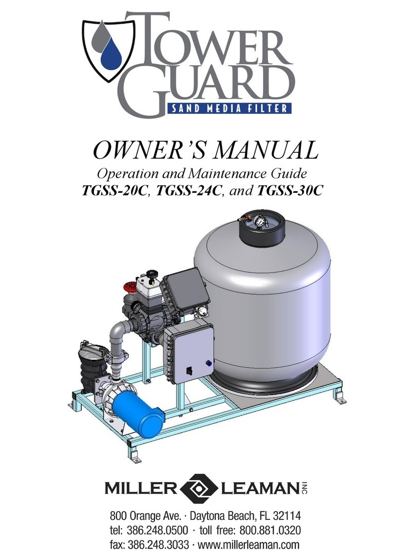 Miller-Leaman TGSS-20C owner's manual