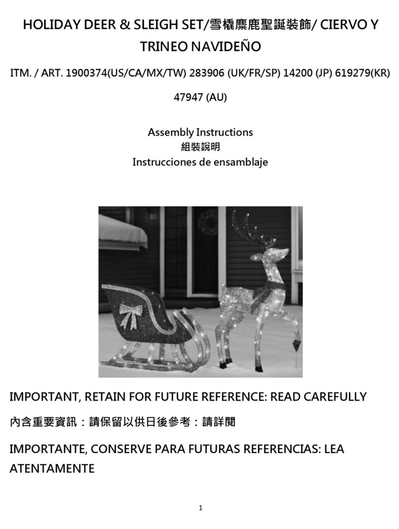 Costco 1900374 Assembly instructions