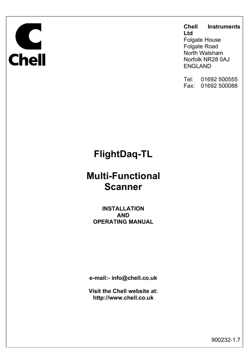 Chell FlightDaq-TL User manual