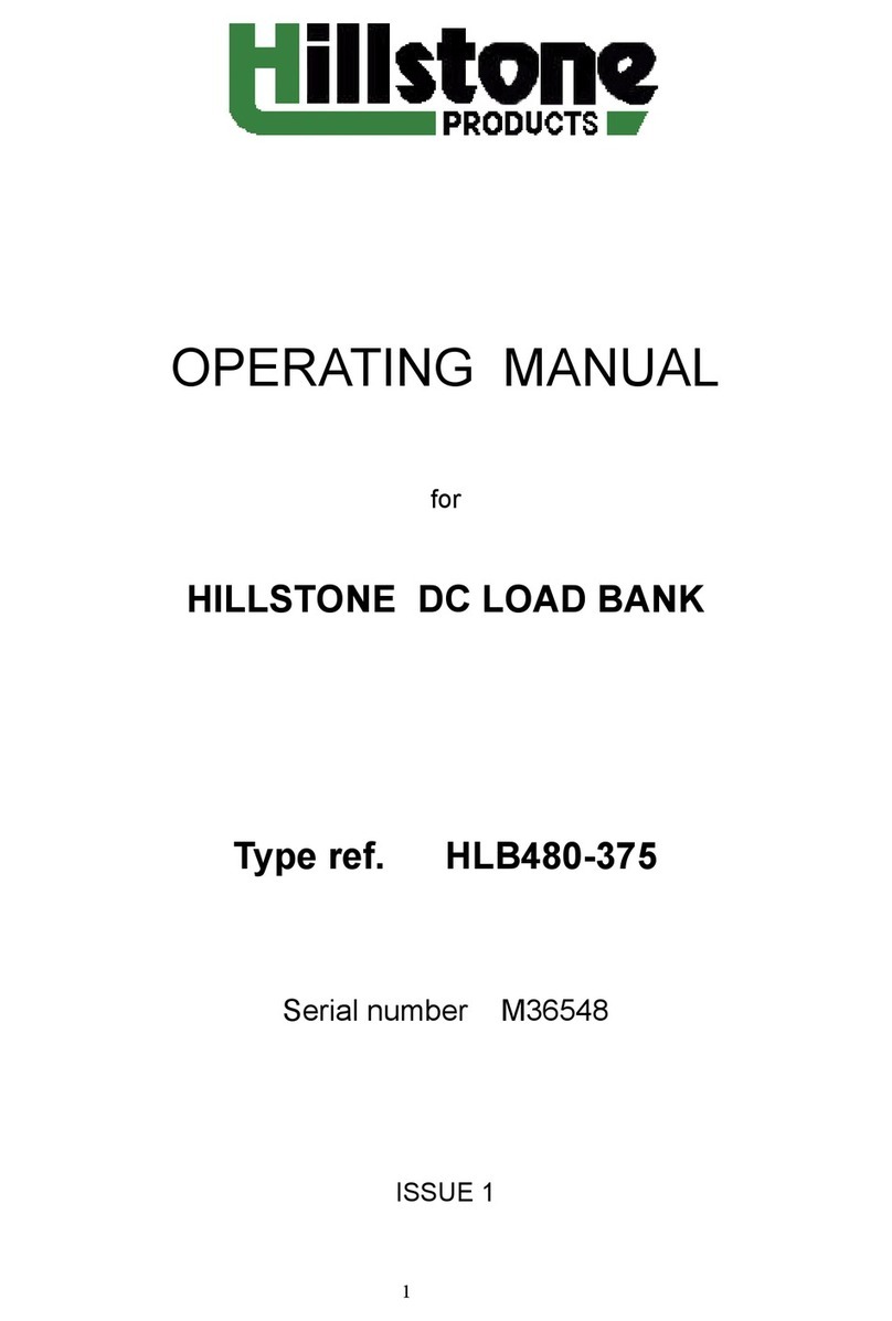 Hillstone HLB480-375 operating manual