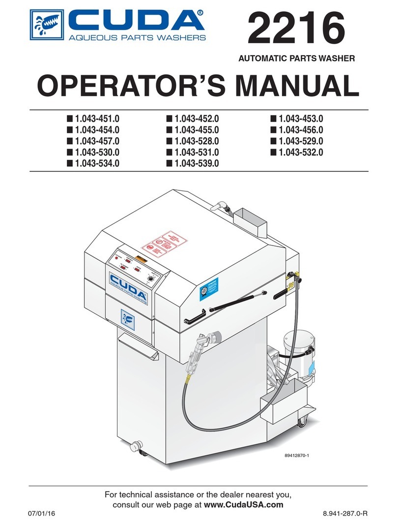 CUDA 2216 Operator's manual