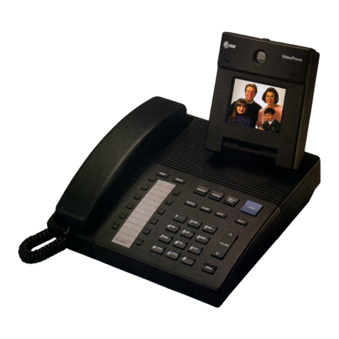AT&T VIDEOPHONE 2500 User manual