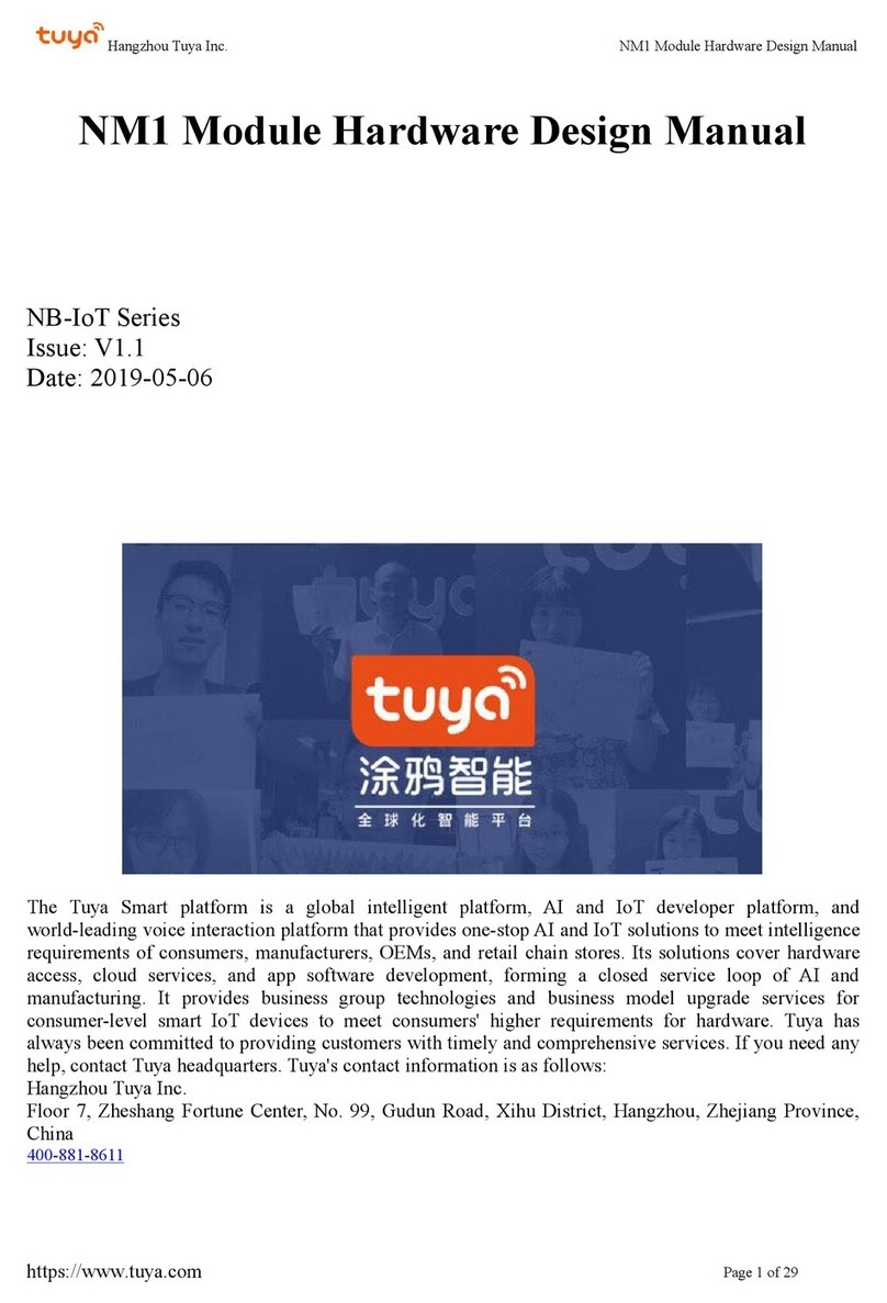 TUYA NB-IoT Series Guide