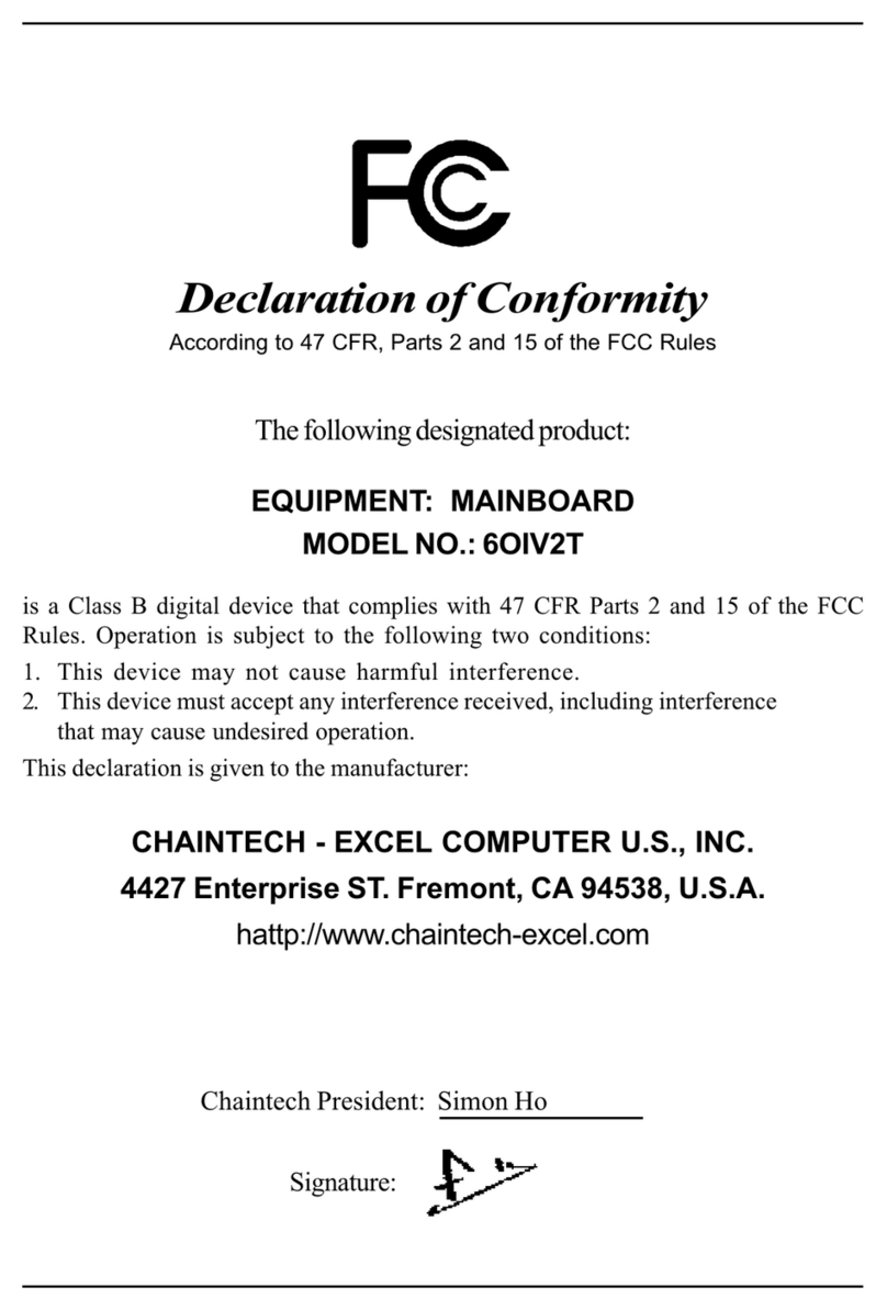 CHAINTECH 6OIV2T user manual