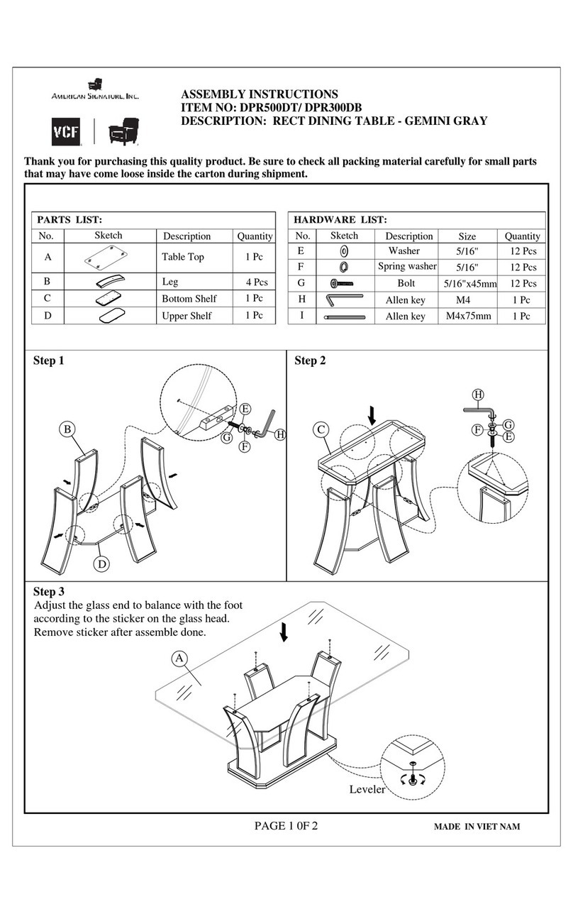 American Signature DPR500DT User manual
