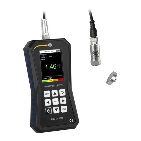 PCE Instruments PCE-VT 3800 User manual