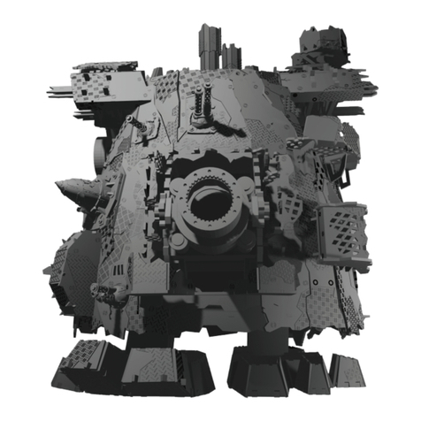 Tabletop Scenics KROMLECH ORC BOOMKILLA DEFFSTOMPER BODY Instructions for use Tabletop Scenics KROMLECH ORC BOOMKILLA DEFFSTOMPER BODY Instructions for use