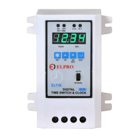 ELPRO ELTIS-WEEK User manual