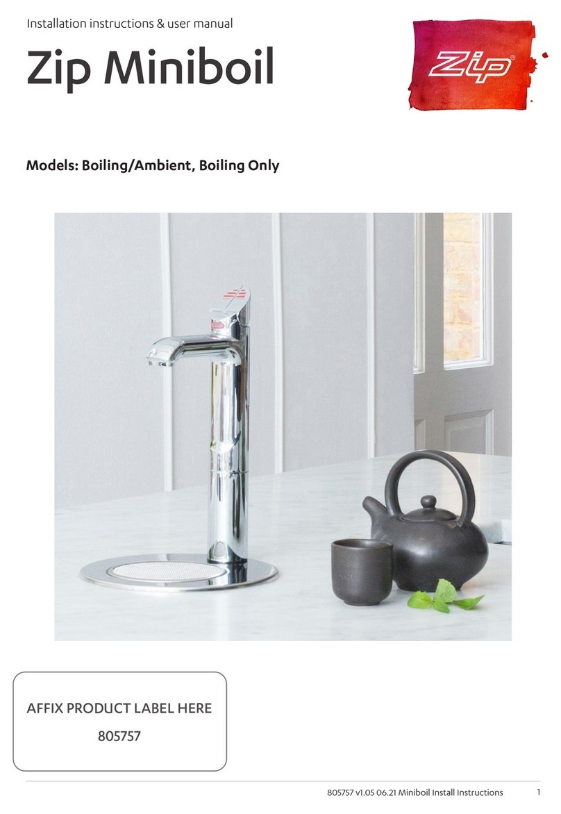 Zip Miniboil BA Manual Zip Miniboil BA Manual