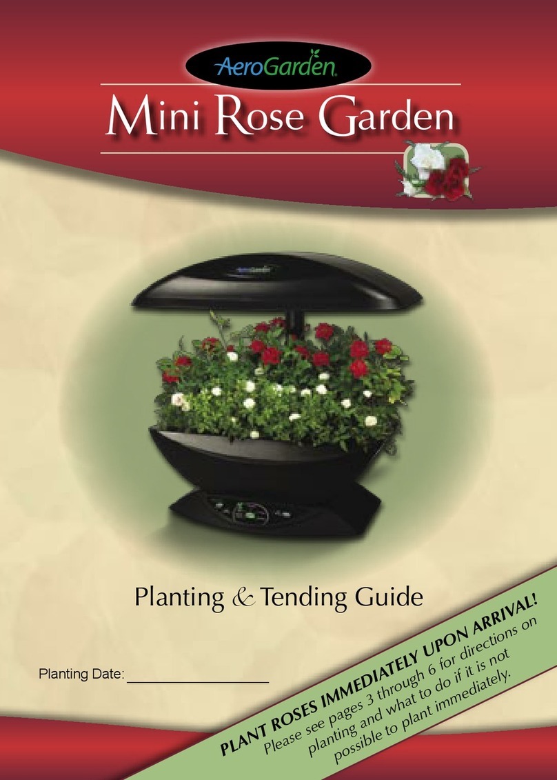 AeroGarden MiniRose Garden Tending guide