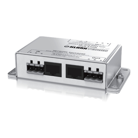 Klark Teknik QFLEX ISOLATOR User manual
