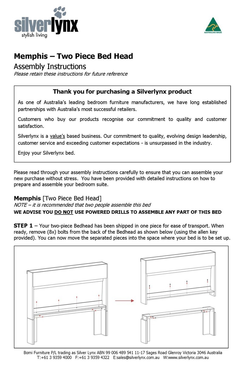 silverlynx Memphis Assembly instructions