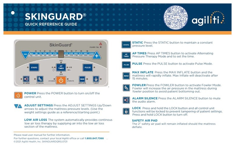 KAP Medical SkinGuard K-40EMUHSMS8 Quick reference guide