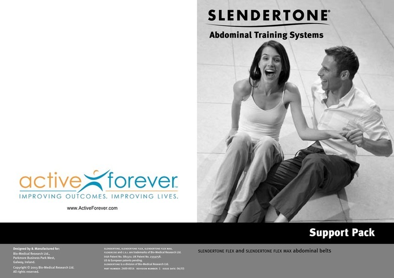 Activeforever Slendertone manual Activeforever Slendertone manual