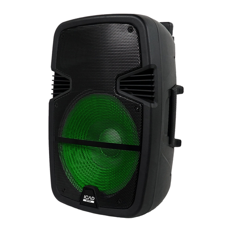 Gemini ICAD GSX-L515BTB User manual