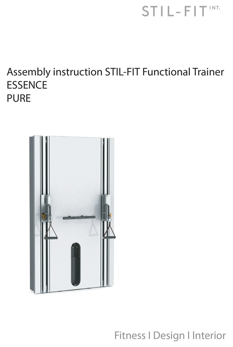 Stil-fit ESSENCE Assembly instruction