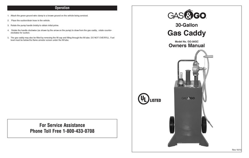 GAS & GO GG-30GC owner's manual