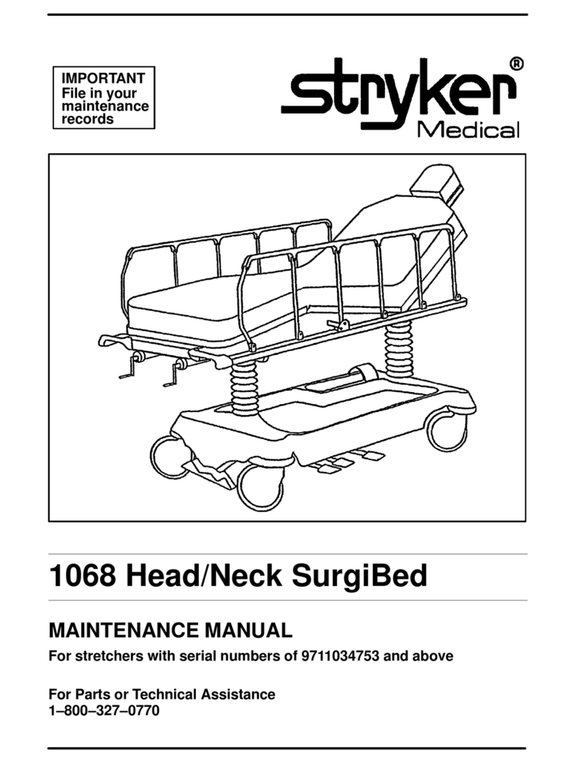 Stryker Medical 1068 User manual